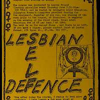 Lesbian Self Defence Group