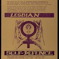 Lesbian Self-Defence